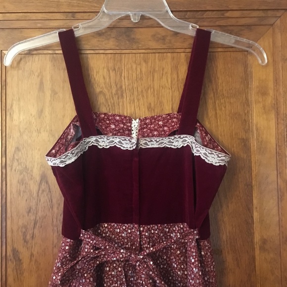 Vintage Gunne Sax Jessica McClintock Prairie Dress - Picture 6 of 8